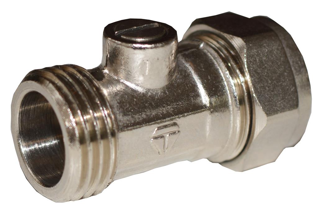 15mm FLAT FACED ISOLATING VALVE