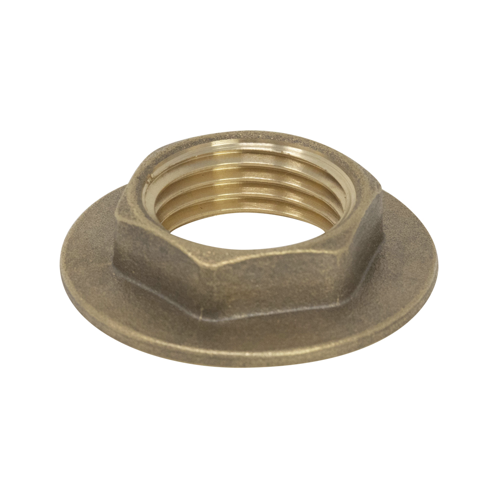 1/2" BRASS BACKNUT