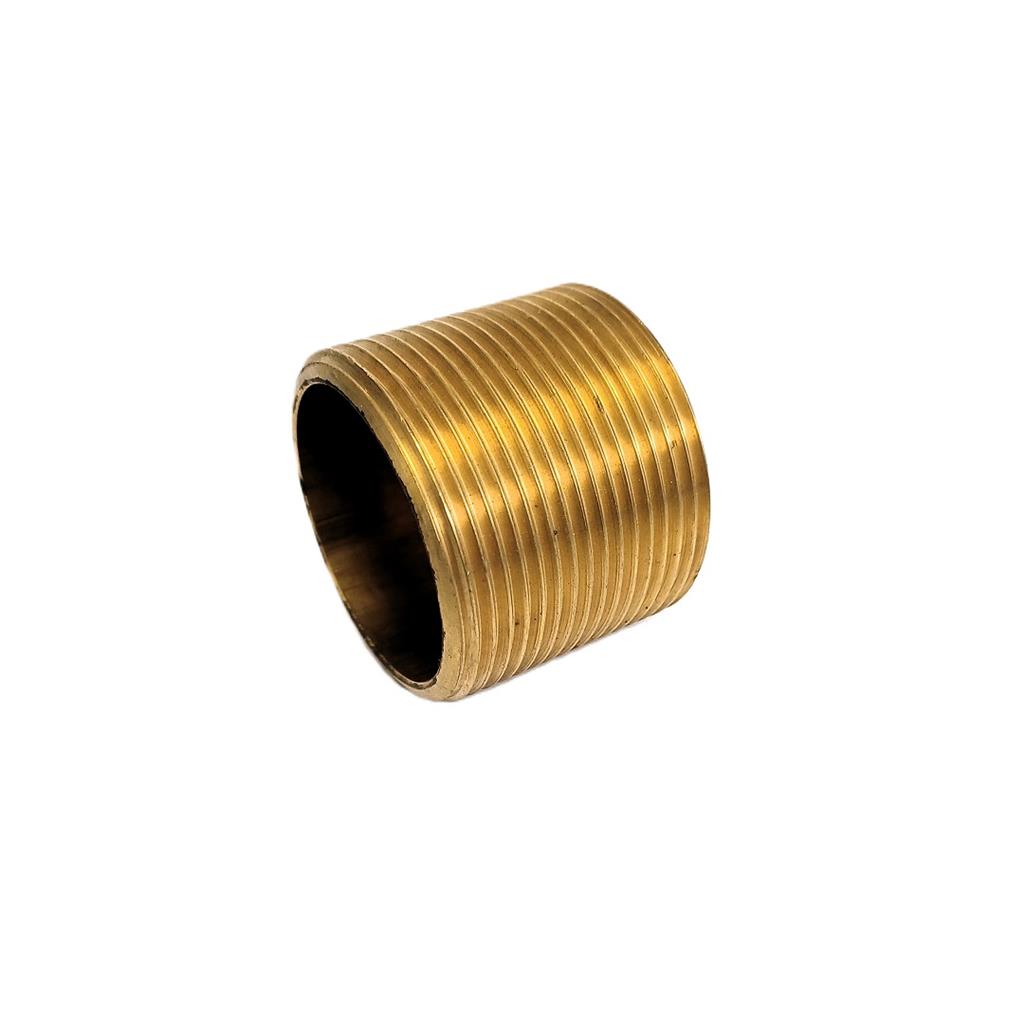 THREADED BRASS 1 1/4" PARALLEL NIPPLE