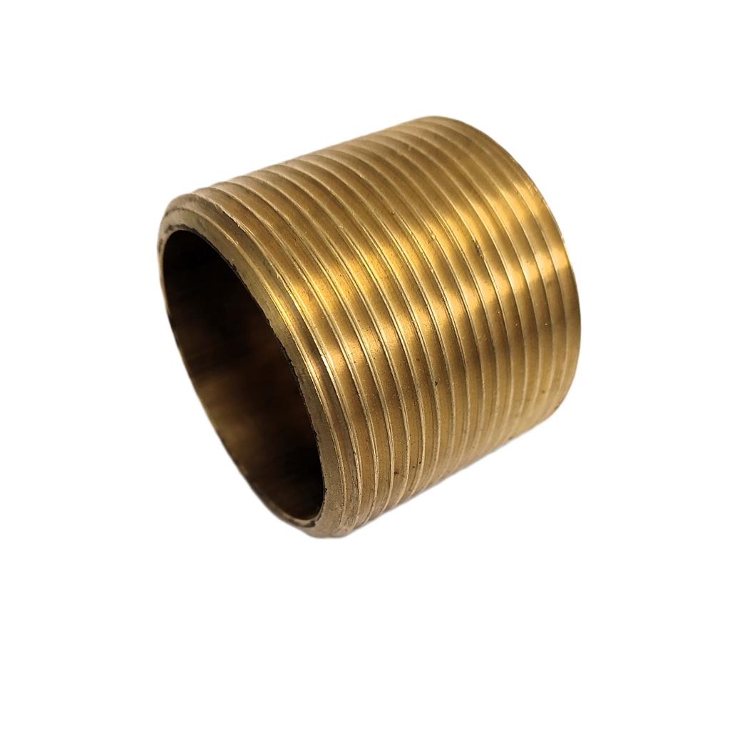 THREADED BRASS 1 1/2" PARALLEL NIPPLE