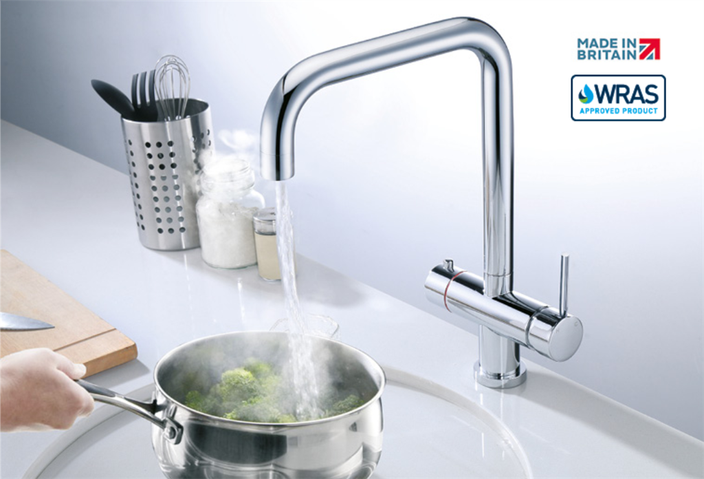 taylor & moore instant boiling water kitchen sink mixer tap