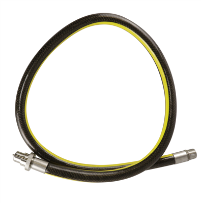 2.00M GAS HOSE STRAIGHT BAYONET