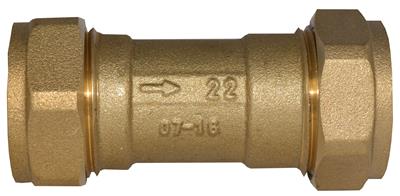 22mm SINGLE CHECK VALVE