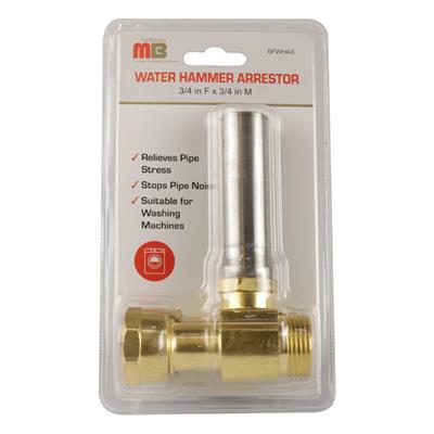 MIDBRASS WATER HAMMER ARRESTOR 3/4" BSP
