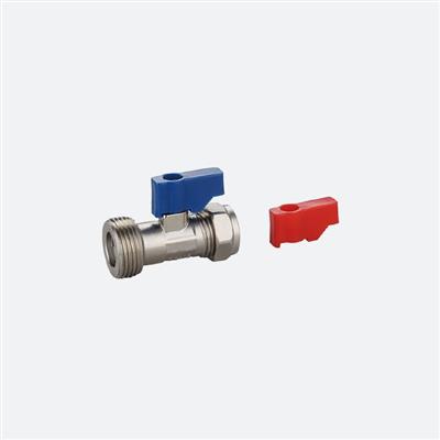 15mm x 3/4" STRAIGHT WASHING MACHINE VALVE WITH CHECK VALVE