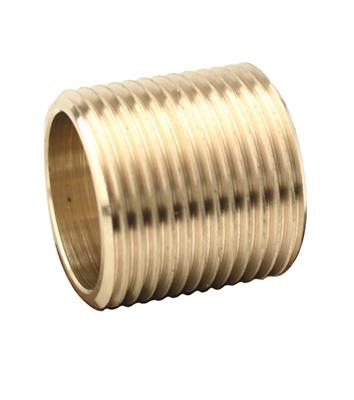 1/2" x 45mm BRASS RUNNING NIPPLE