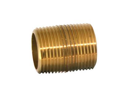 1/4" BRASS TAPER NIPPLE