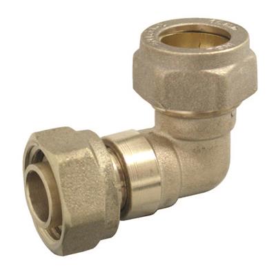 COMPRESSION 15mm x 1/2" BENT TAP CONNECTOR