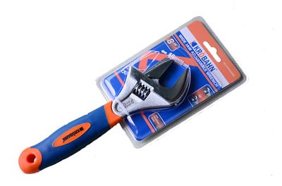 REVERSIBLE WIDE JAW ADJUSTABLE WRENCH - 8"