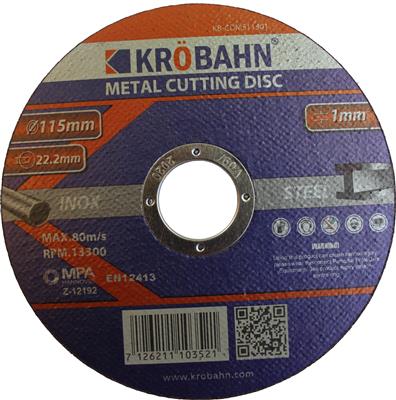 METAL CUTTING DISC - 115 X 22.2 X 1MM