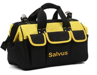 SALVUS 17" HEAVY DUTY TOOL BAG WITH POCKETS