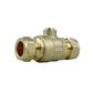 15mm HEAVY PATTERN BRASS ISOLATING VALVE