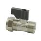 15mm FLAT FACED ISOLATING VALVE WITH HANDLE