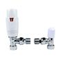 15mm CALLISTO TRV ANGLED TWIN WHITE