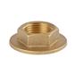 3/8" BSP FLANGED THREADED BRASS BACKNUT