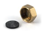 3/4" BRASS BLANKING CAP & WASHER