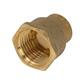 ENDFEED 15mm x 1/4" STRAIGHT CONNECTOR FEMALE IRON