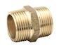 THREADED BRASS 3/8" HEX NIPPLE