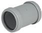 WASTE PUSH FIT 32mm COUPLING GREY