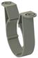 WASTE SOLVENT WELD 50mm PIPE CLIP OLIVE GREY