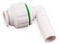 TWISTLOC 22mm TUBE ELBOW UNION WHITE