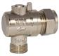 15mm x 3/8" ANGLED FLAT FACED ISOLATING VALVE -MIN QTY 10-